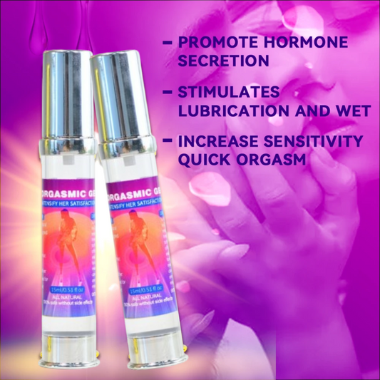 Orgasmic Gel Intensify Satisfaction, All Natural, Safe Without Side Effects