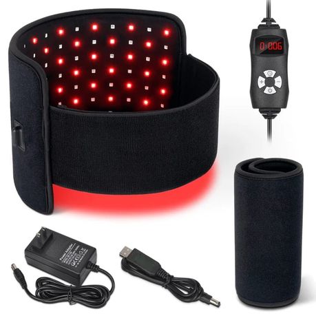 Red Light Therapy Body Wrap/Belt - Optimized. Red light massage belt for weight loss