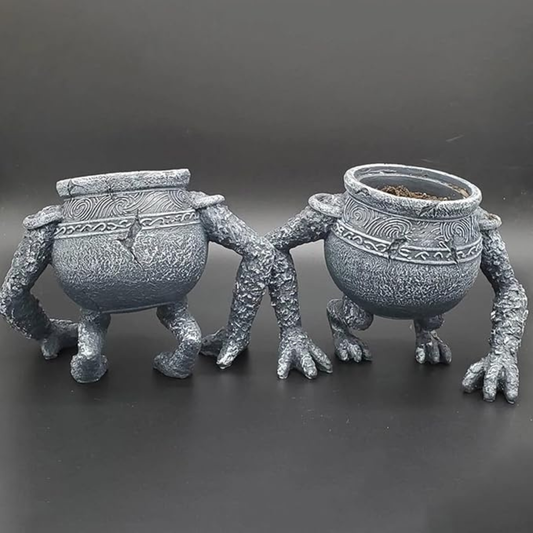 Elden Ring Flower Pot, Desktop Ornament, Elden Ring Game Lovers, Iron Fist Alexander