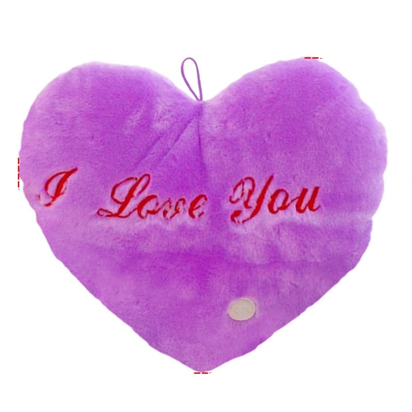 Lindavio Valentine's Day Luminous Heart Shaped Pillow