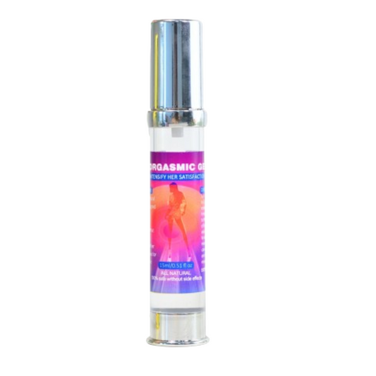 Orgasmic Gel Intensify Satisfaction, All Natural, Safe Without Side Effects