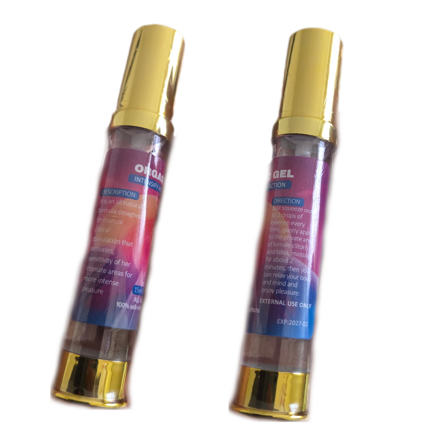Orgasmic Gel Intensify Satisfaction, All Natural, Safe Without Side Effects
