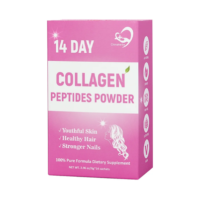 14 Day Collagen Peptides Powder 100% Pure Formula Dietary Supplement