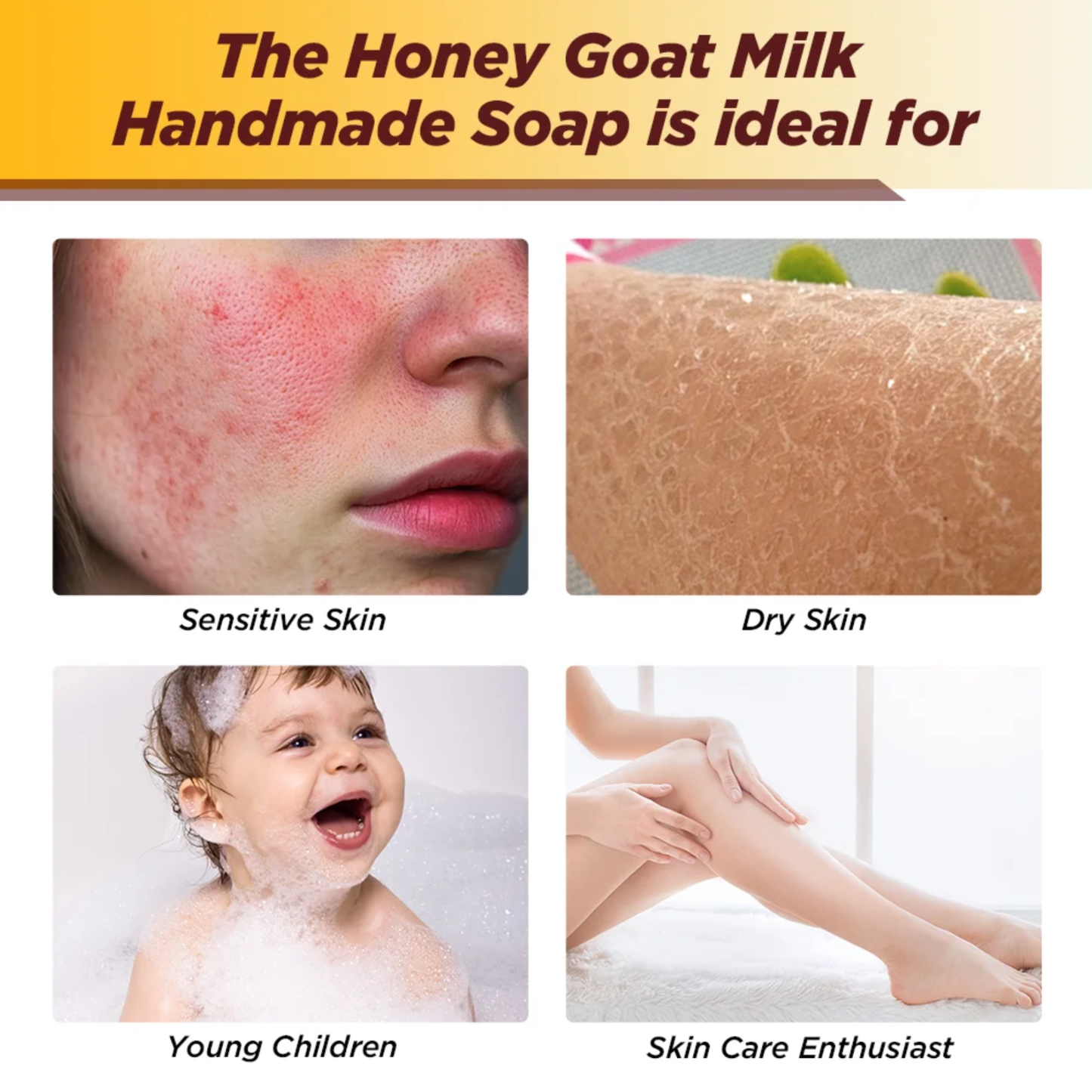1 Piece Premium Quality Purely Natural Honey and Goat Milk Handmade Soap