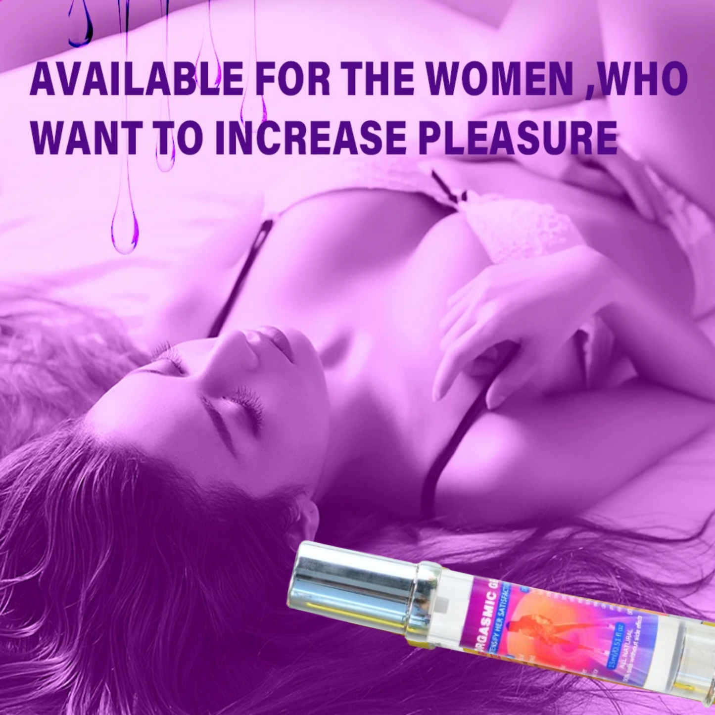 Orgasmic Gel Intensify Satisfaction, All Natural, Safe Without Side Effects