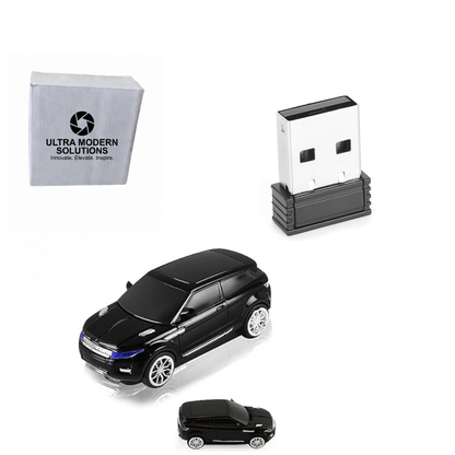 Ergonomic Wireless Laptop Desktop Computer Mouse With USB Receiver - 2.4Ghz