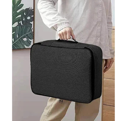 Certificate Documents Organiser Passport File Storage Bag Travel With Lock
