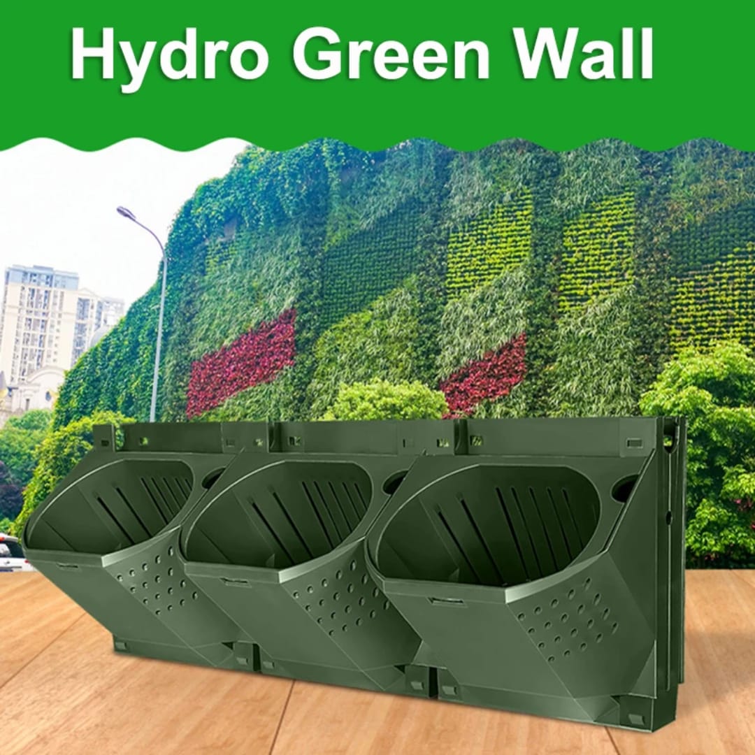 Orda's 12 Flower Pockets of Vertical Garden Wall Planter Hydroponic System