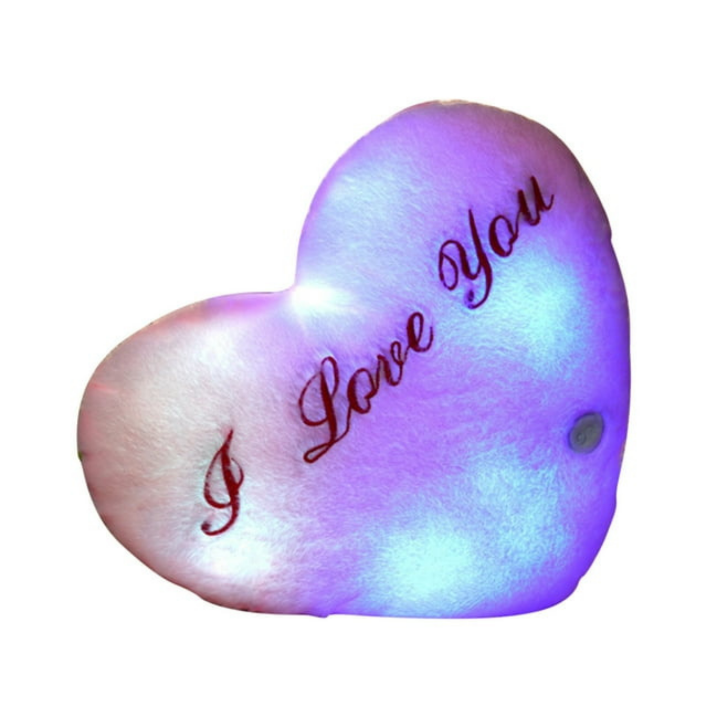 Lindavio Valentine's Day Luminous Heart Shaped Pillow