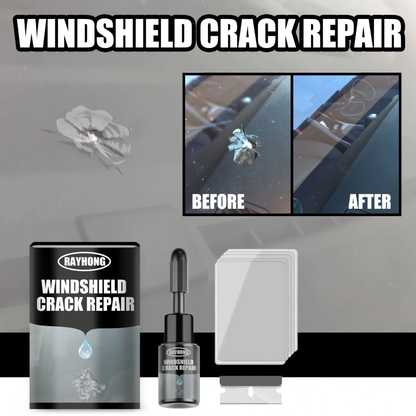 Windscreen Windshield Crack Repair Fluid Glass Repair Resin Kit - 20ml