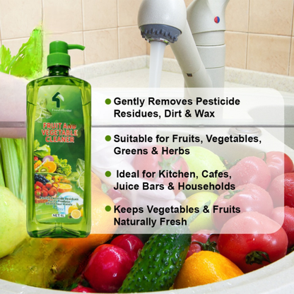 Fruit And Vegetables Cleaner Remove Pesticide Residues Kitchen Oil Removal