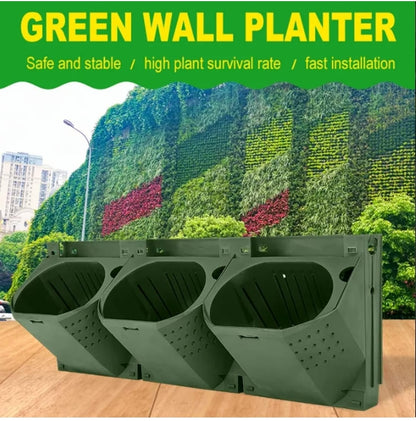 Orda's 12 Flower Pockets of Vertical Garden Wall Planter Hydroponic System