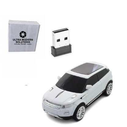 Ergonomic Wireless Laptop Desktop Computer Mouse With USB Receiver - 2.4Ghz