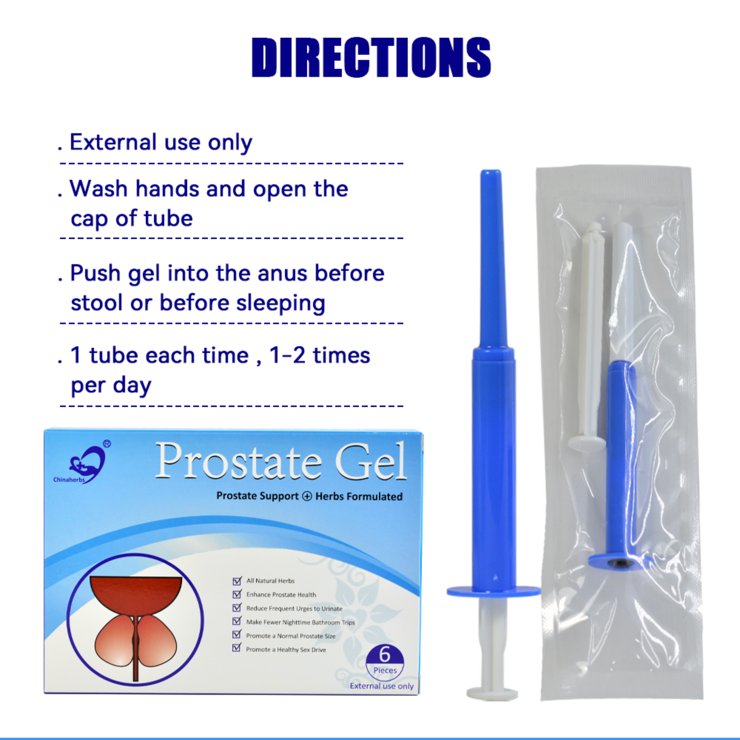 Prostate Gel, Prostate Support, Herbally Formulated