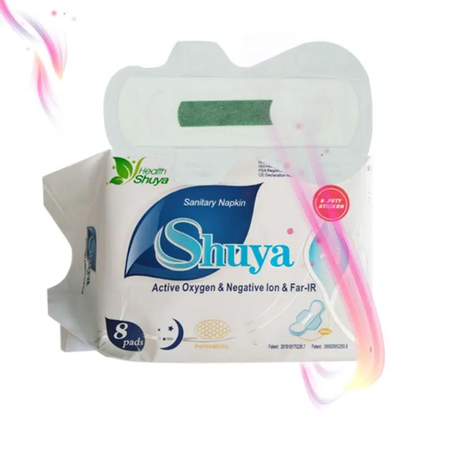 Shuya Active Oxygen And Negative Ion Sanitary Pads