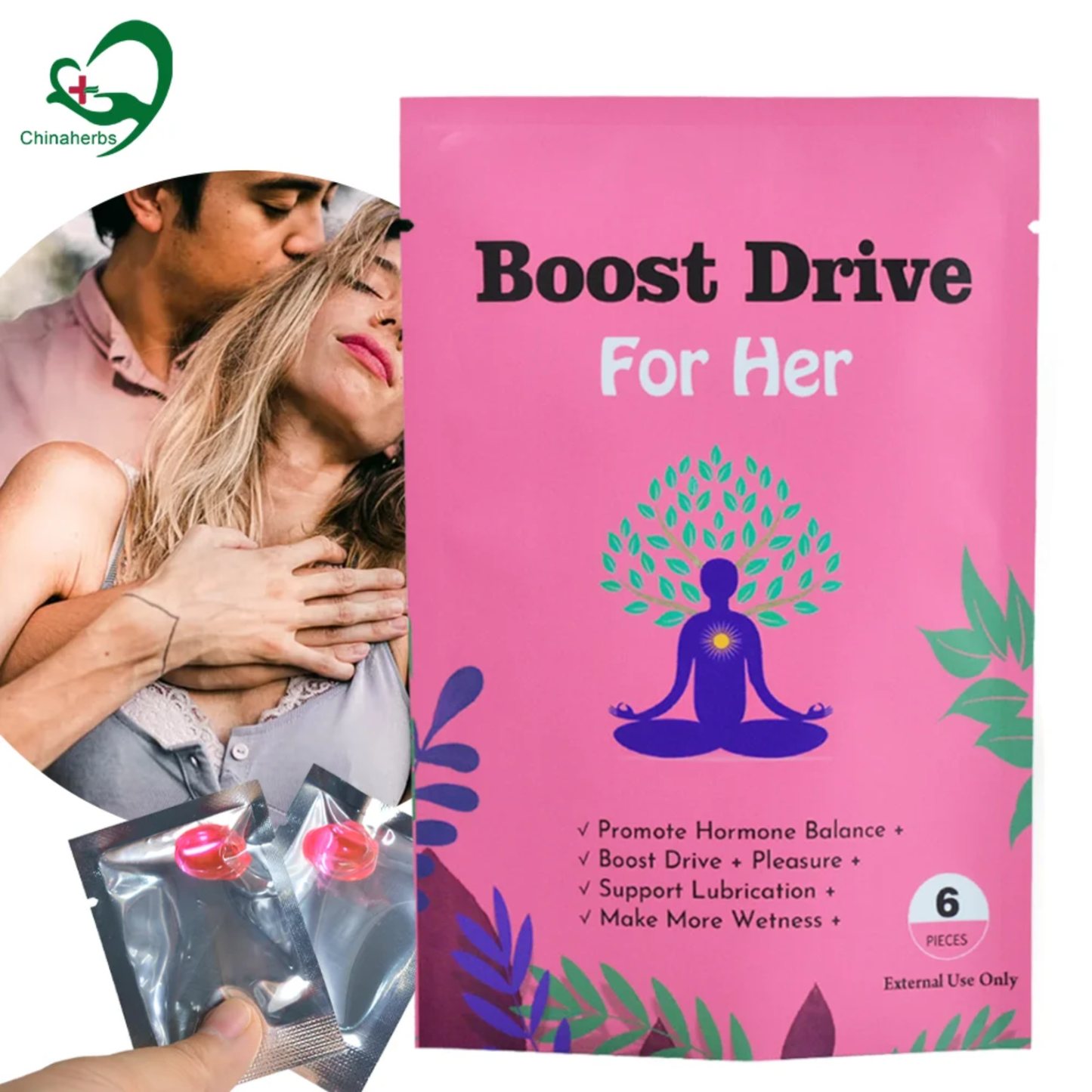 Boost Sex Drive For Her, Sexual Arousal Capsules