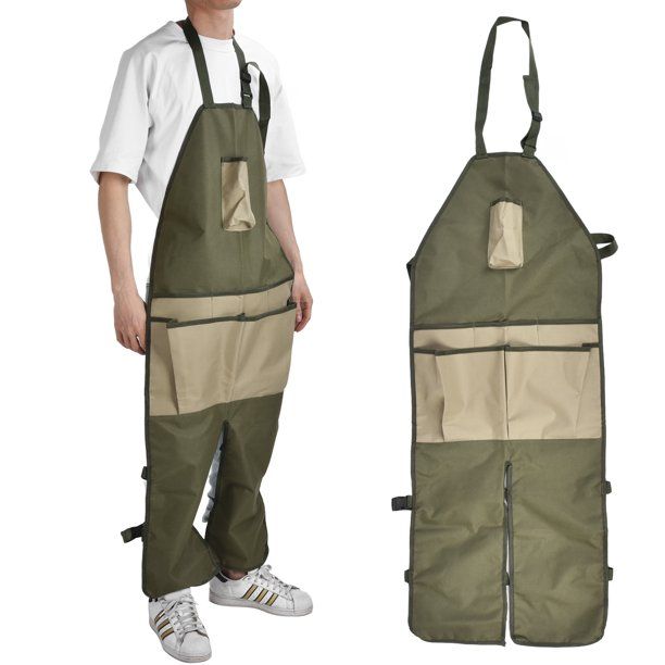 Garden Gardening Apron Pruning Anti-Dirty Farming Apron With Tools Pockets