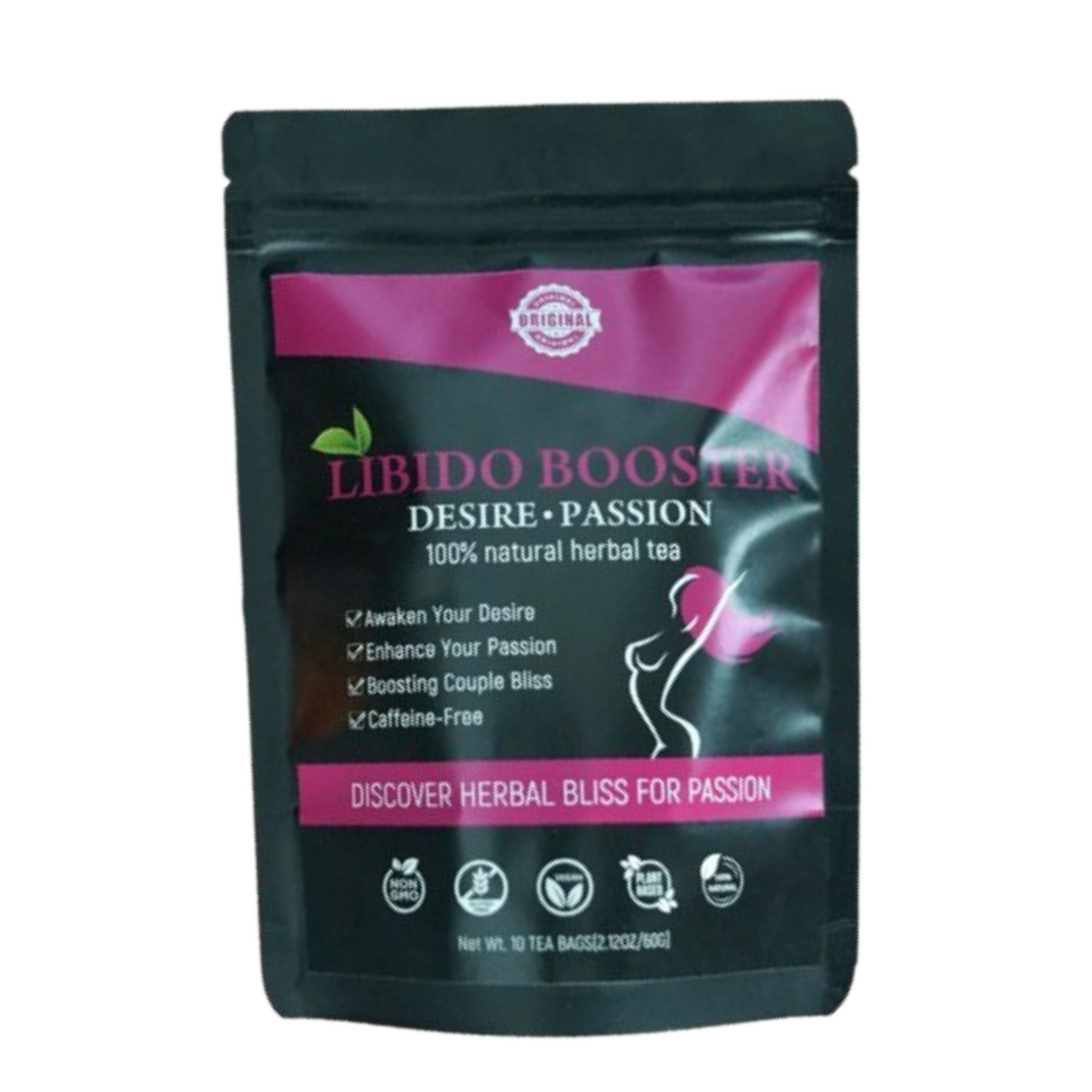 Libido Booster Tea, Desire & Passion, Chinese Natural Herbal Bliss For Passion