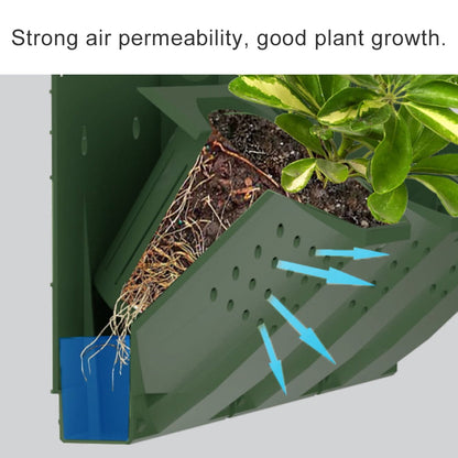 Orda's 12 Flower Pockets of Vertical Garden Wall Planter Hydroponic System