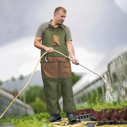 Garden Gardening Apron Pruning Anti-Dirty Farming Apron With Tools Pockets