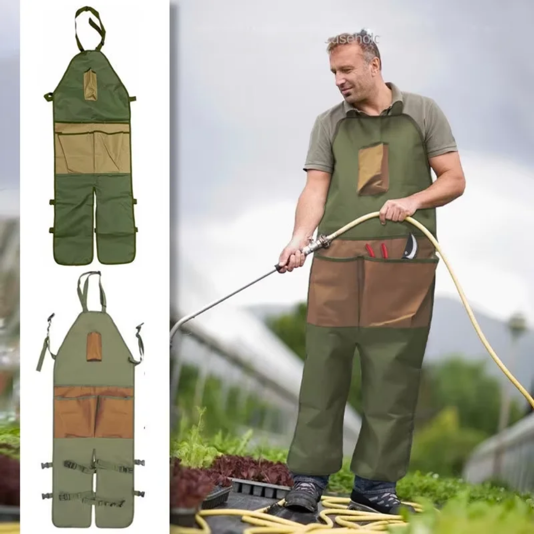 Garden Gardening Apron Pruning Anti-Dirty Farming Apron With Tools Pockets