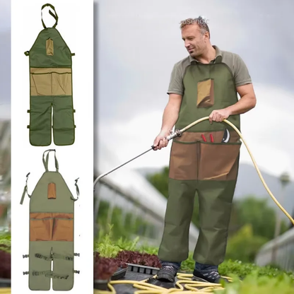 Garden Gardening Apron Pruning Anti-Dirty Farming Apron With Tools Pockets