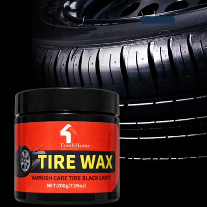 Tire Wax, Varnish Care For Tire Black Light Shine, Restore Black Shine