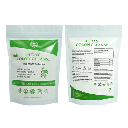 14 Day Colon Cleanse, Organic Herbal Tea