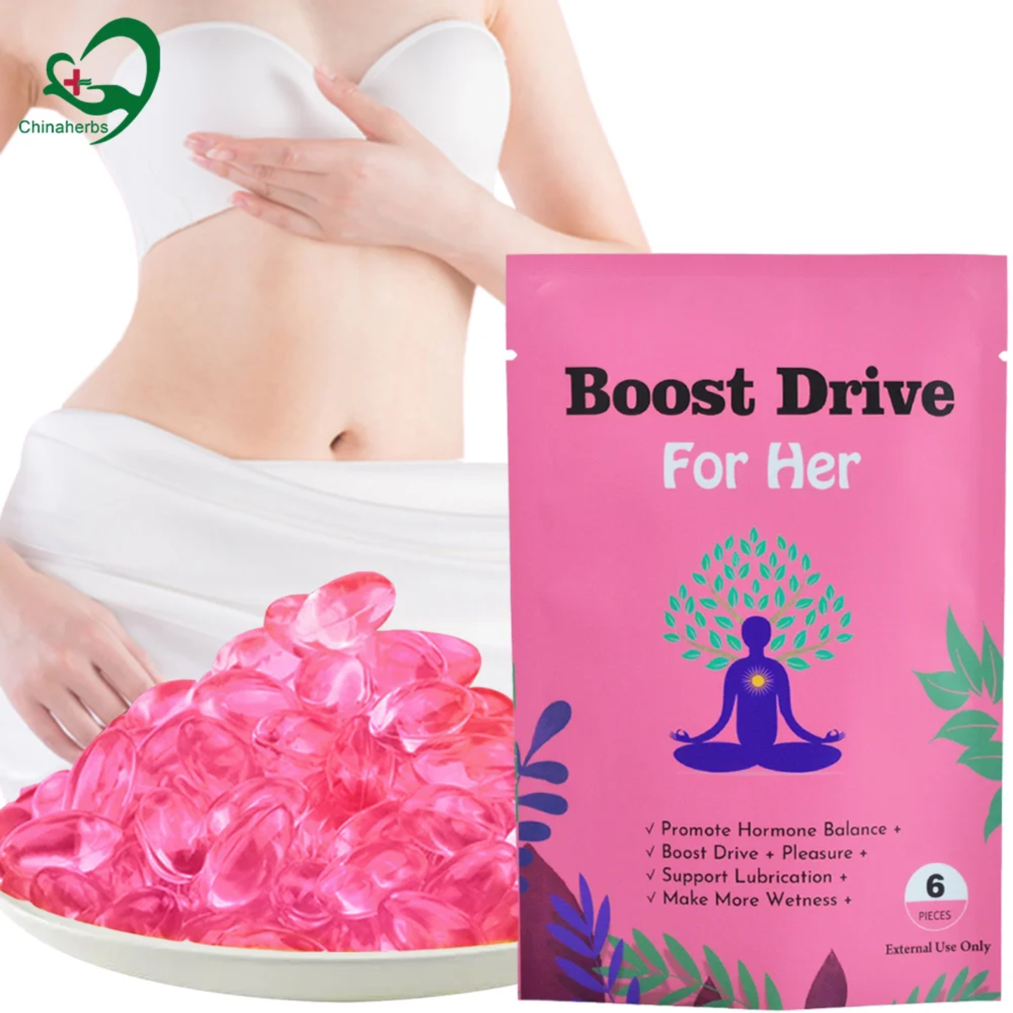 Boost Sex Drive For Her, Sexual Arousal Capsules