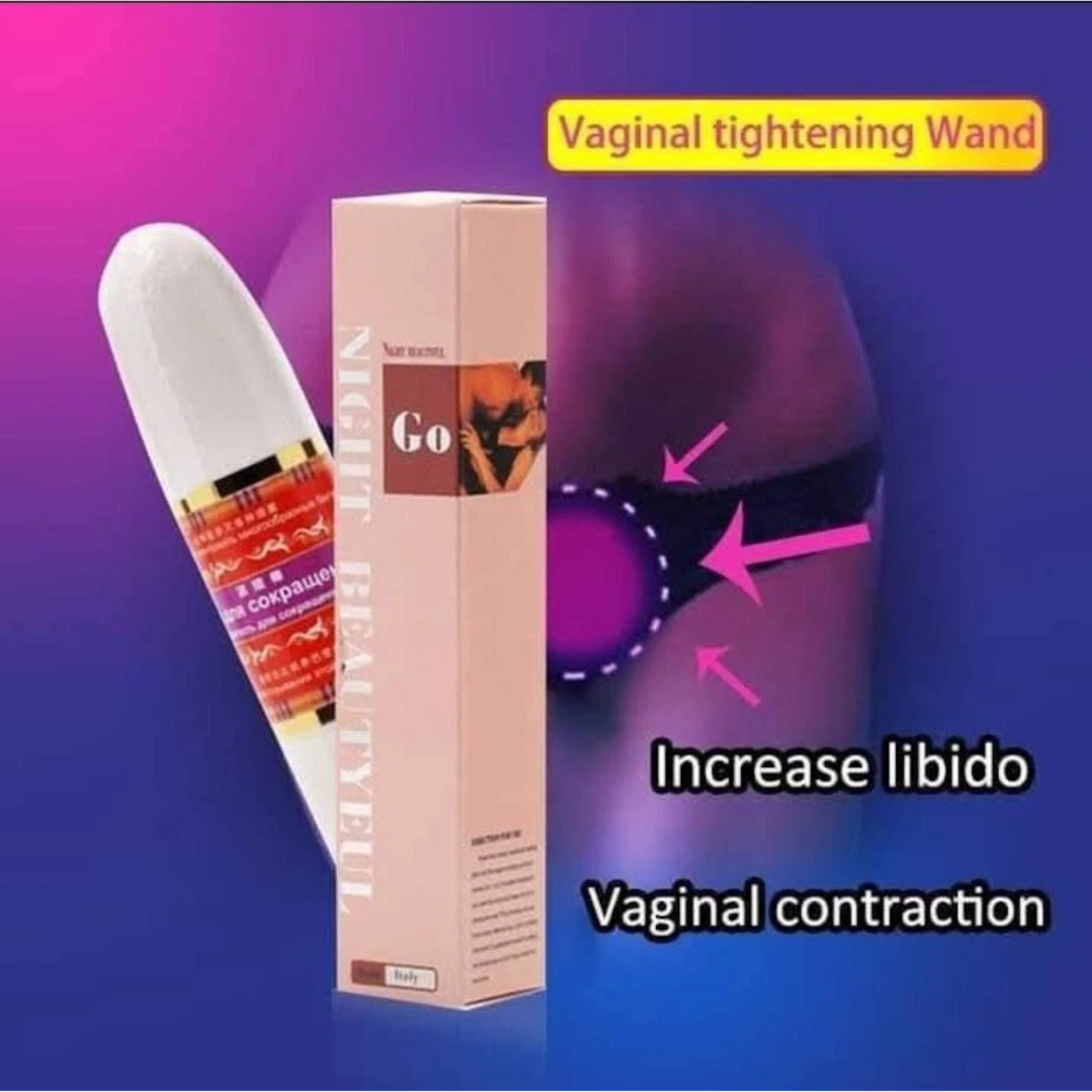 Night Beautyful Go, Vaginal Tightening, and Rejuvenation Stick