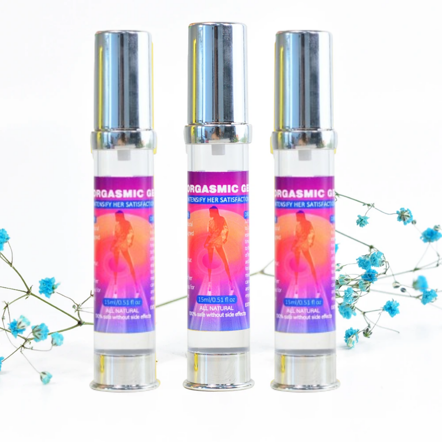 Orgasmic Gel Intensify Satisfaction, All Natural, Safe Without Side Effects
