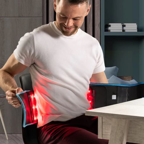 Red Light Therapy Body Wrap/Belt - Optimized. Red light massage belt for weight loss